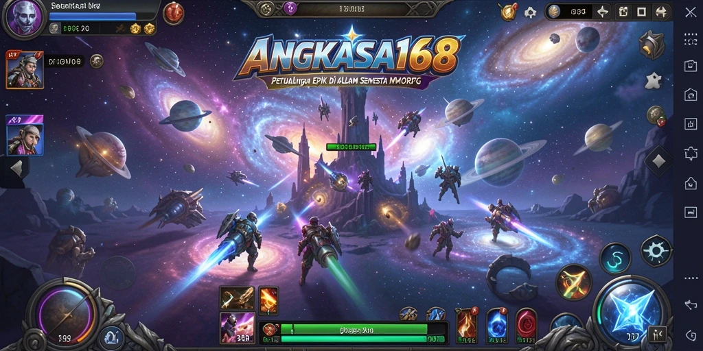 Tangkapan layar gameplay mendebarkan di ANGKASA168.