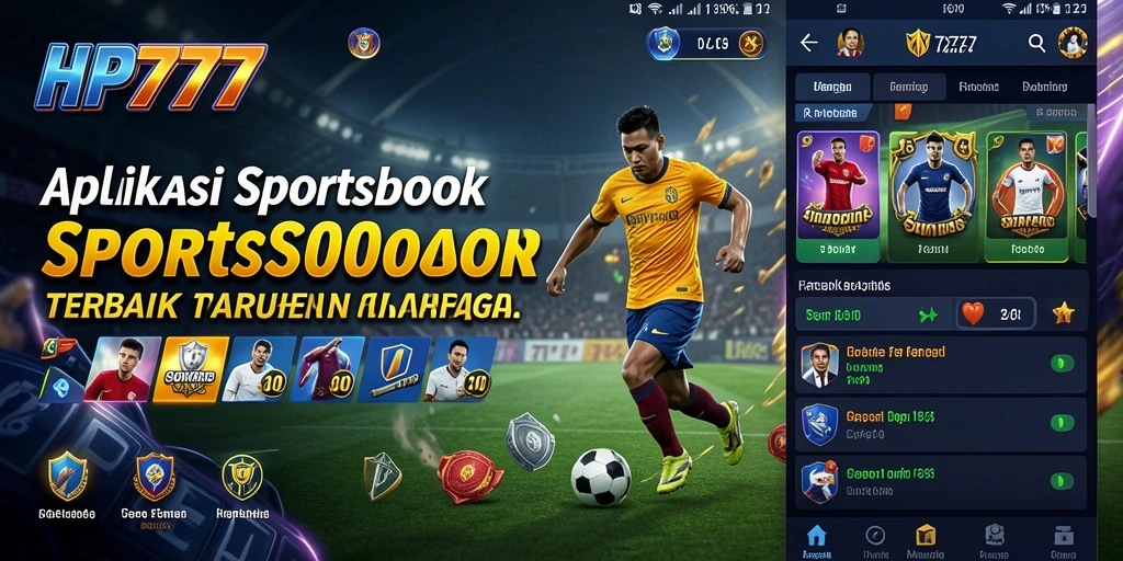 Tampilan antarmuka gameplay Sportsbook yang menarik dan fungsional.