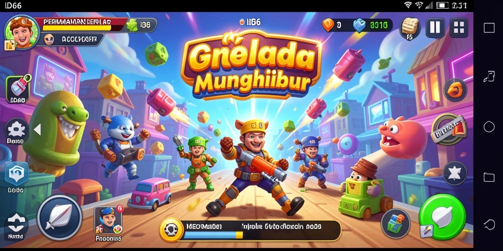 Tampilan gameplay seru dari ID66 dengan tantangan yang mengasyikkan.