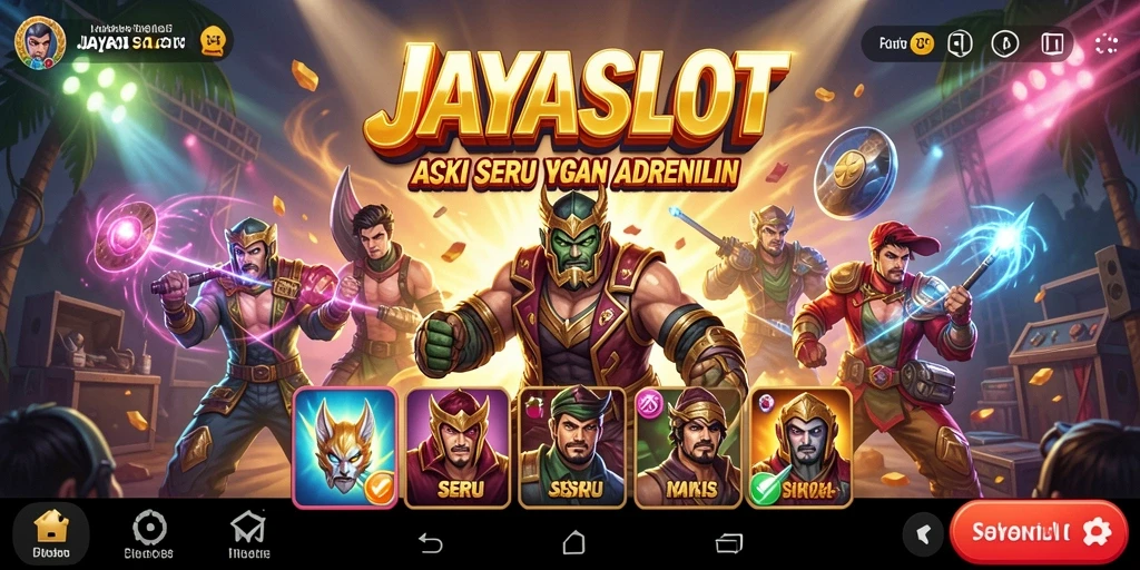 Tangkapan layar gameplay aksi mendebarkan di JAYASLOT.