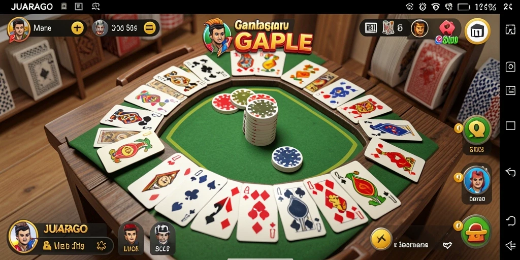 Tampilan gameplay JUARAGO yang seru dan interaktif.