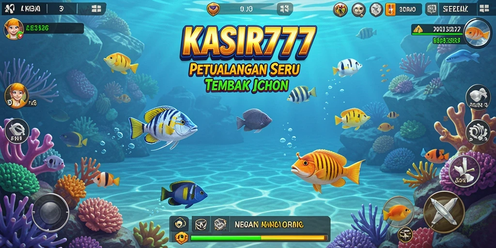 Tampilan gameplay Tembak Ikan yang seru dan menantang.