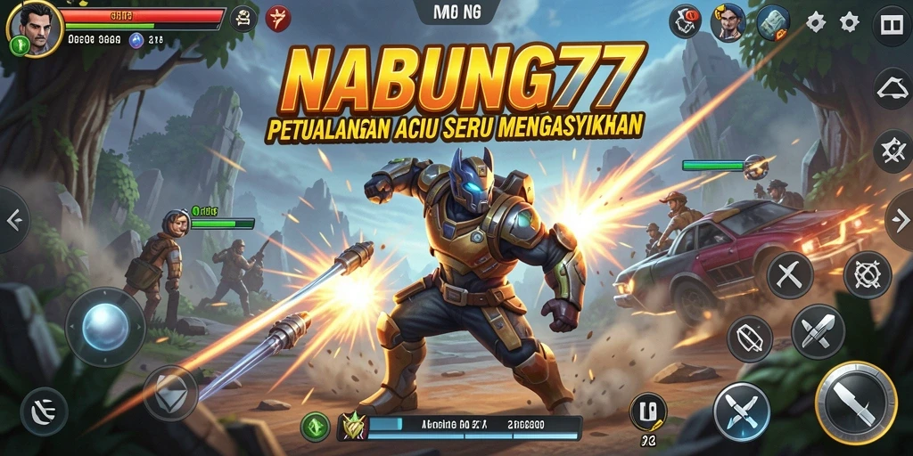 Gambaran gameplay Action yang penuh aksi dan tantangan di NABUNG77.