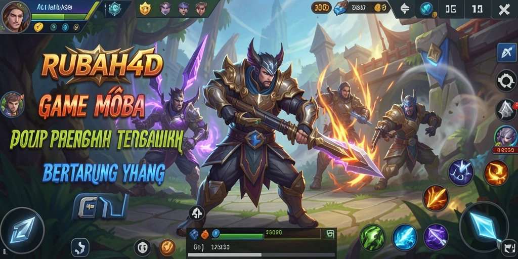 Screenshot gameplay RUBAH4D yang menunjukkan aksi pertarungan yang mendebarkan.