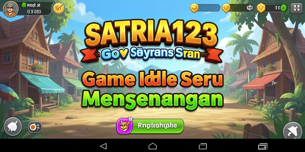 Tampilan menarik dari gameplay SATRIA123 yang menampilkan keseruan game Idle.