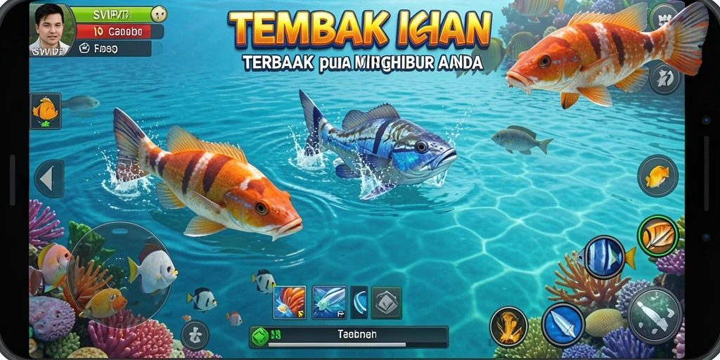 Gameplay menarik Tembak Ikan di SVIP7.