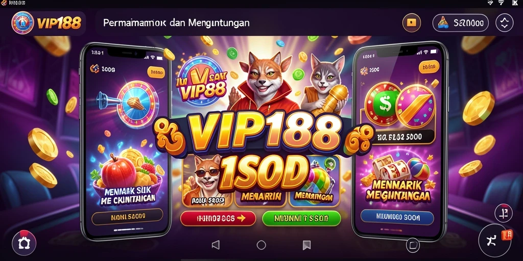 Gameplay Slot VIP188 yang mengasyikkan dan penuh warna.