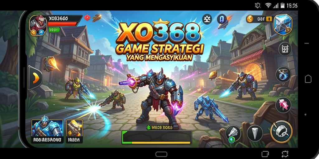 Tampilan gameplay epik dalam XO368 yang penuh dengan strategi.