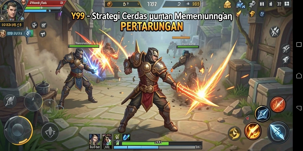 Tampilan gameplay strategis yang mengasyikkan di Y89.